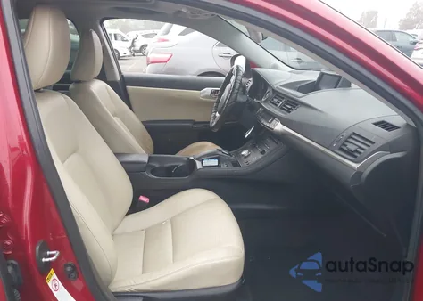 2011 Lexus Ct 200H Premium from USA, damaged, VIN JTHKD5BH8B2044038